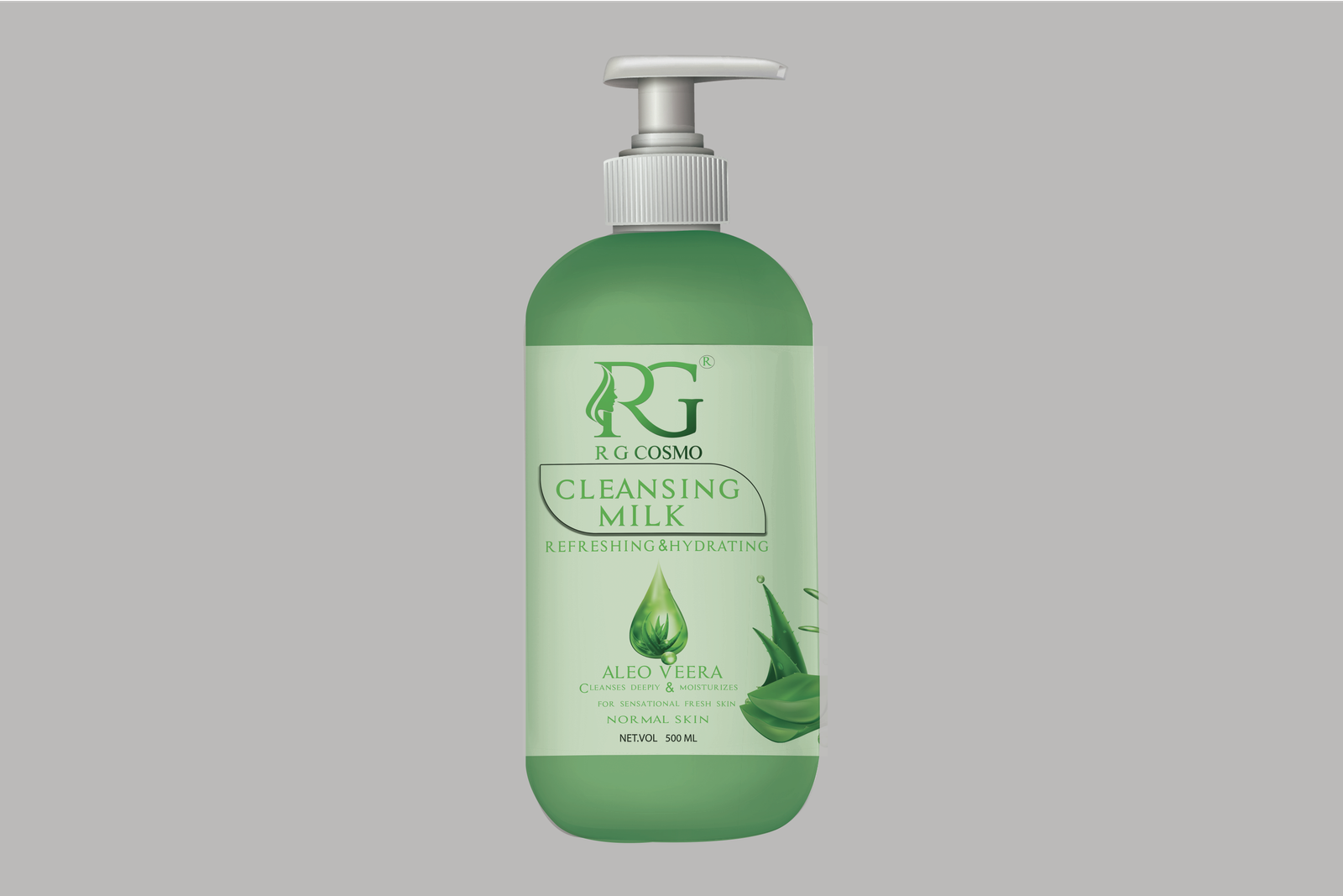 RG COSMO CLEASING MILK help to remove the dirt, oil and urban pollutants that water alone can leave behind Removes Impurities. Prevents Pimples and Acne. Relieves Dry Skin. Helps Cure Itchiness and Irritation. Improves Skin Health . Anti-bacterial. Moisturizer