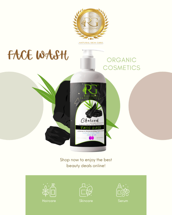 RG COSMO Charcoal FACE WASH