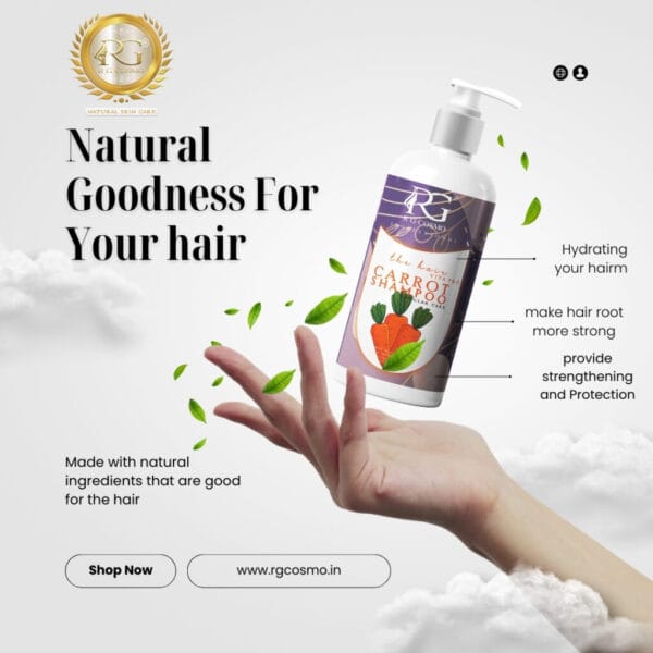 RG Cosmo Advanced Rosemary & Pro-Vitamin B3,B5 Hair Therapy Shampoo - 500 MLL| FOR MEN & WOMEN ALL SKIN TYEP