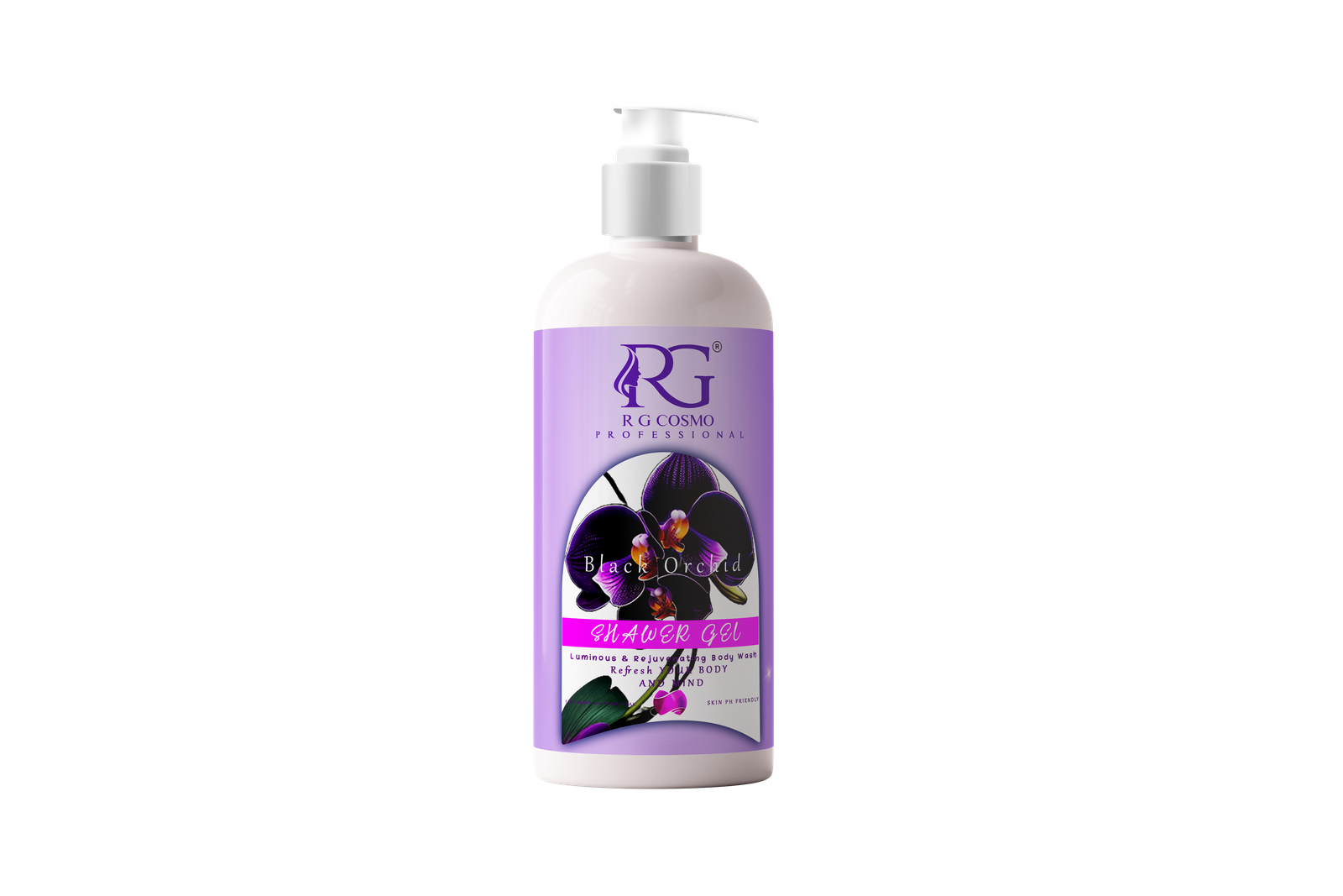 RG COSMO BLACK ORCHID Body Wash Shower Gel , 500 ML
